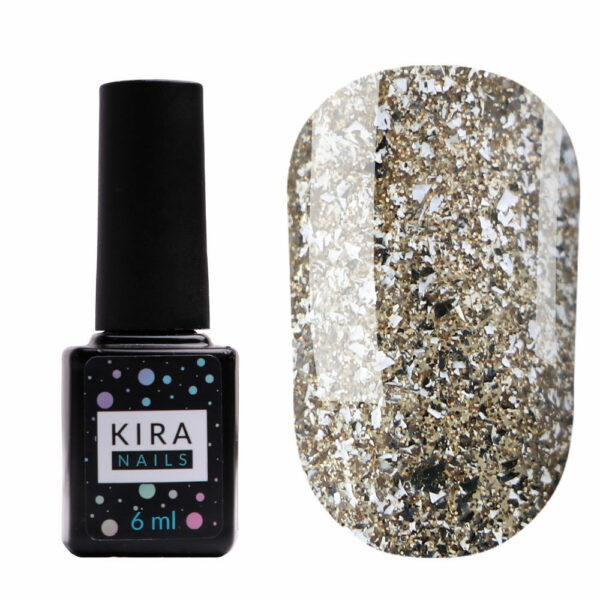 Gel polish Kira Nails Shine Bright № SB003, 6 ml