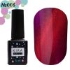 Gel polish Kira Nails Cat Eye №003 (red violet, magnetic), 6 ml - עין החתול 003