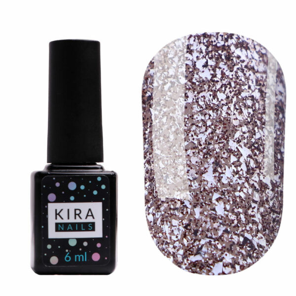 Gel polish Kira Nails Shine Bright № SB004, 6 ml