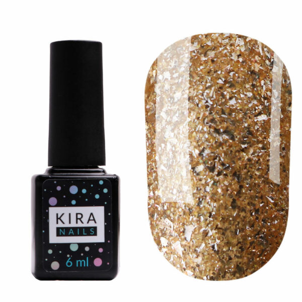 Gel polish Kira Nails Shine Bright № SB005, 6 ml