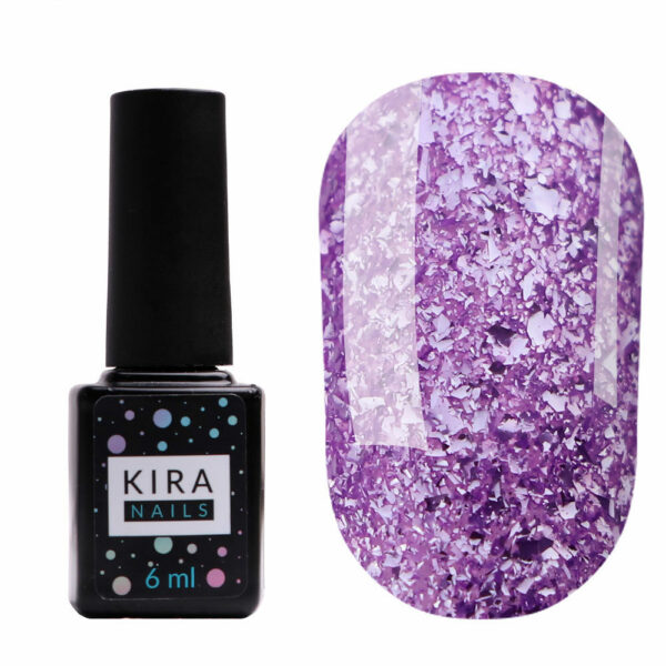 Gel polish Kira Nails Shine Bright № SB007, 6 ml