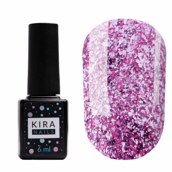 Gel polish Kira Nails Shine Bright № SB008, 6 ml
