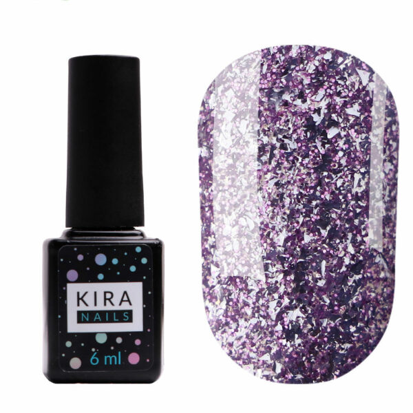 Gel polish Kira Nails Shine Bright № SB009, 6 ml