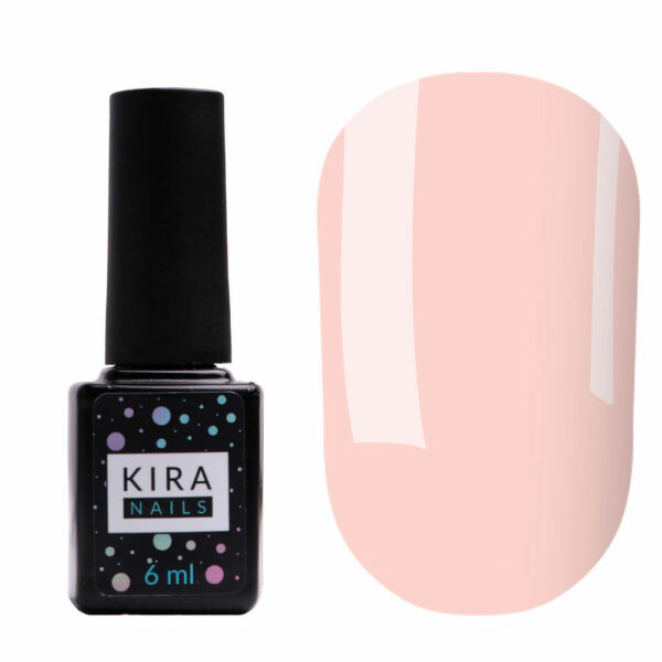 Kira Nails gel polish № 011 (pale pink, enamel), 6 ml