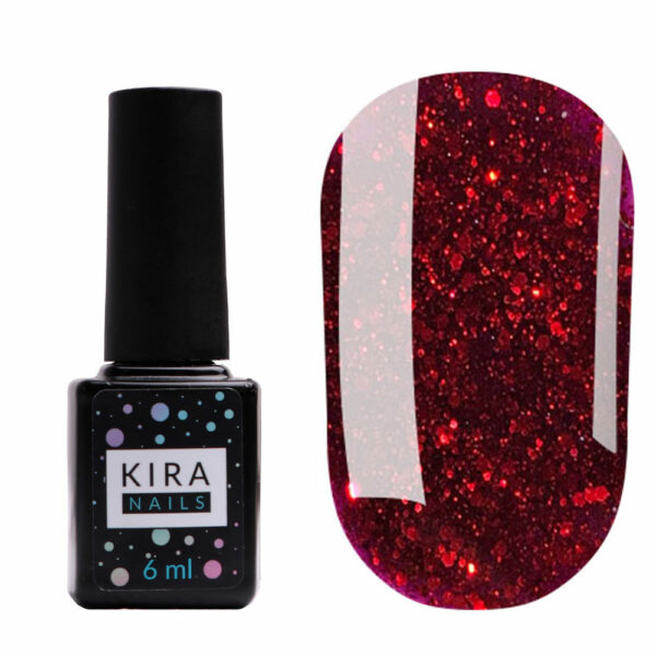 Gel polish Kira Nails Shine Bright № SB011, 6 ml