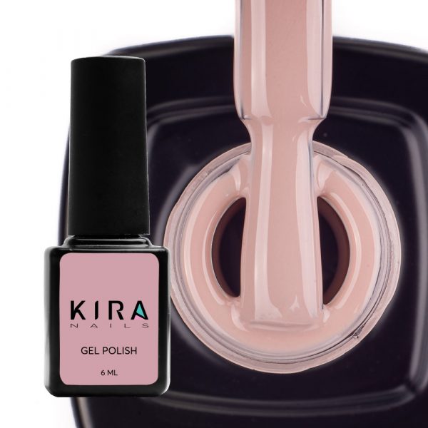 Kira Nails gel polish  № 015 (beige, enamel), 6 ml
