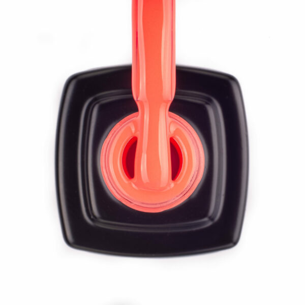 Kira Nails gel polish № 019 (carrot, neon), 6 ml - Image 2