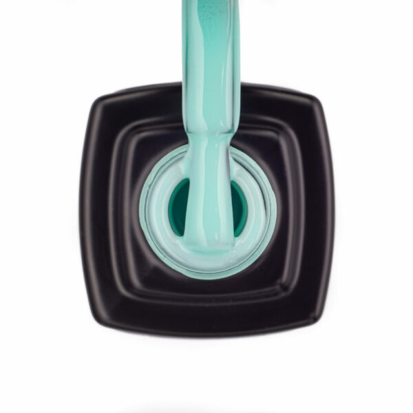Kira Nails gel polish № 026 (light turquoise, enamel), 6 ml - Image 2