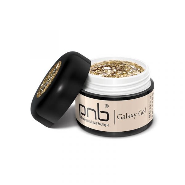 PNB - Galaxy Gel 03 Gold 5ml - ג'ל לעיצוב גלקסי זהב 03 - Image 2