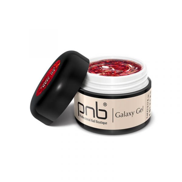 PNB - Galaxy Gel 04 Red 5ml - ג'ל לעיצוב גלקסי אדום 04 - Image 3