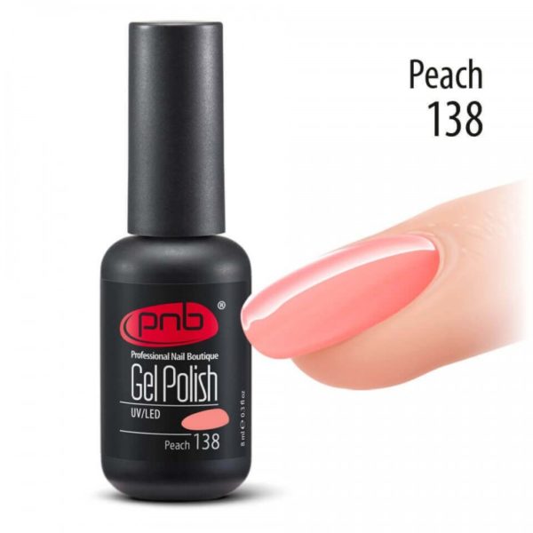 PNB Gel polish 8 ml № 138 Peach