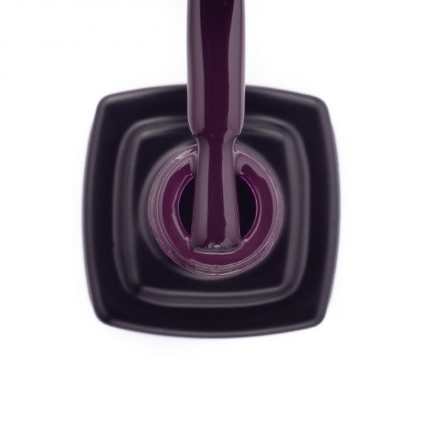 Gel polish Kira Nails №153, (dark eggplant, enamel) 6 ml - Image 2