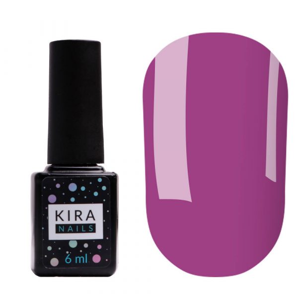 Kira Nails Gel polish №031, 6ml (light fuchsia, enamel)