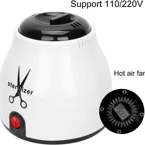 Sterilizer quartz (ball) plastic body, white -  סטריליזאטור עם אבני קוורץ - Image 2