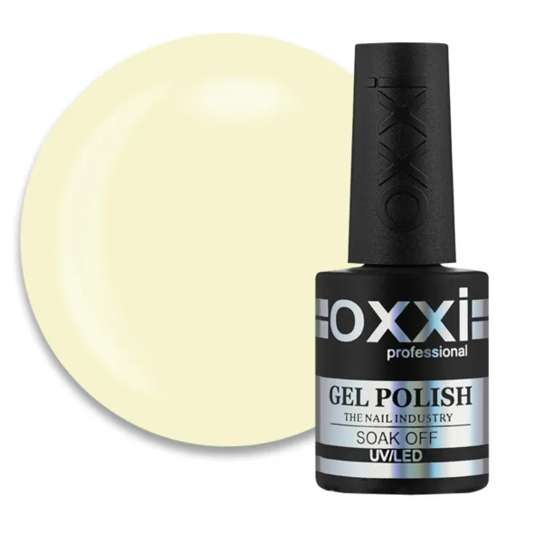 Гель-лак Oxxi №127, 10 ml, Light Lemon