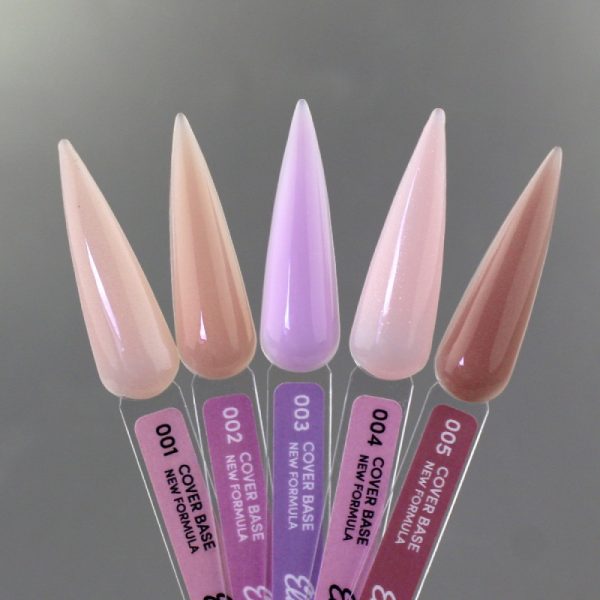 Elise Braun -  Cover Base New Formula No, 02 10 ml, Beige  - כאבר בייס 10 מל צבע בז' - מס' 02 - Image 2