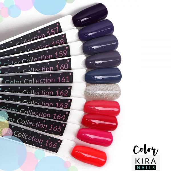 Gel polish Kira Nails №157, (dark purple, enamel) 6 ml - Image 3