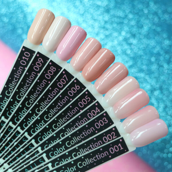 Kira Nails gel polish № 003  (light pink for a coat, enamel), 6 ml - Image 3