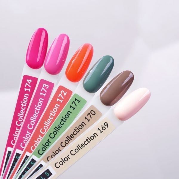 Gel polish Kira Nails № 174, (neon fuchsia, enamel) 6 ml - Image 2