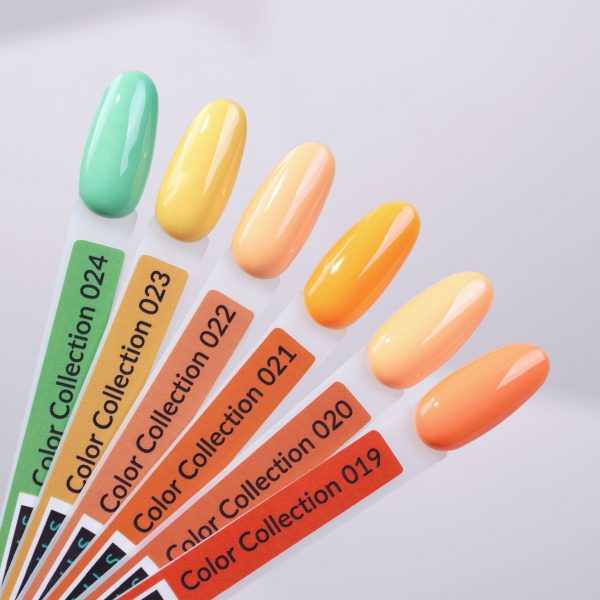 Kira Nails gel polish № 022 (beige-peach, enamel), 6 ml - Image 2