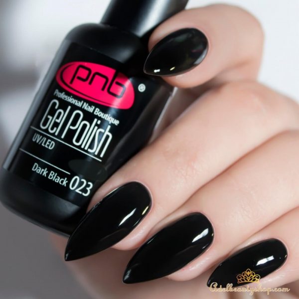 PNB Gel polish 8 ml № 023, black - Image 2
