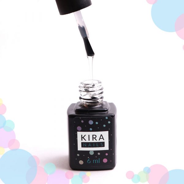 Kira Nails  Rubber Base Coat, 6 ml - ראבר בייס - 6 מל - Image 2