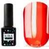 Gel polish Kira Nails Vitrage № - V01 (red), 6 ml