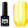 Gel polish Kira Nails Vitrage № - V02 (yellow), 6 ml