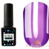 Gel polish Kira Nails Vitrage № V10 (dark purple), 6 ml