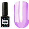 Gel polish Kira Nails Vitrage № V14 (transparent purple), 6 ml