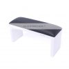 משענת יד למניקור שחור רגליים לבנות - SPENVI - Armrest for manicure on white legs Black