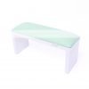 משענת יד למניקור עם מקום למנורה - מנטה - SPENVI - Armrest for manicure on white legs Mint