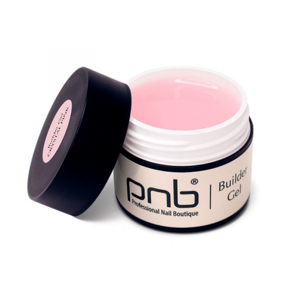 PNB - Builder Gel Crystal Pink 15ml / Gel transparent pink - ג'ל בנייה בילדר 15 מל צבע ורוד קריסטל