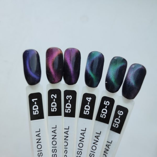 Gel Polish "MOONLIGHT 5D" № 5D-6, 8ml - Image 2