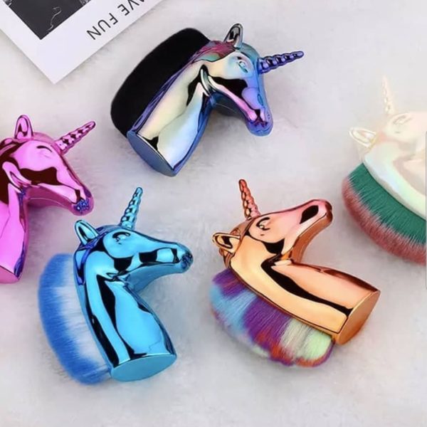 brash Unicorn  random color - מברשת חד קרן צבע - ורוד - Image 2