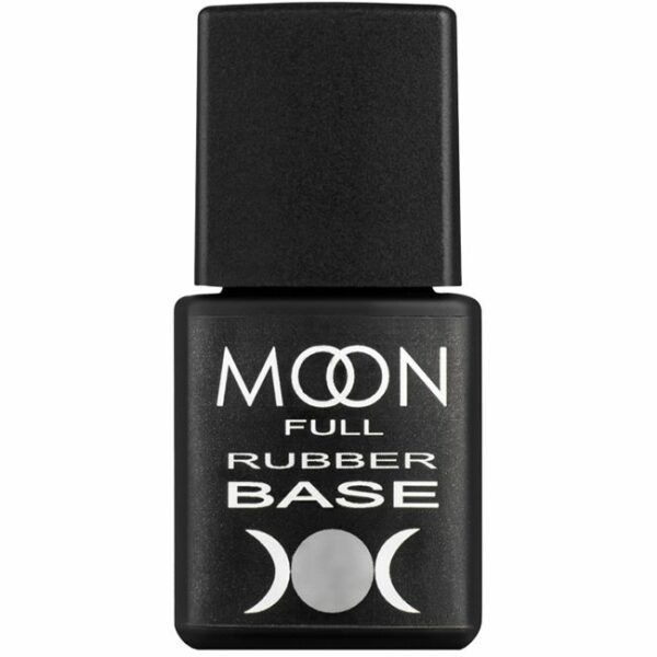 MOON FULL - Rubber Base  8ml - בייס ראבר 8 מל