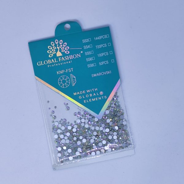 Swarovski stones SS 1440ps hameleon mix size