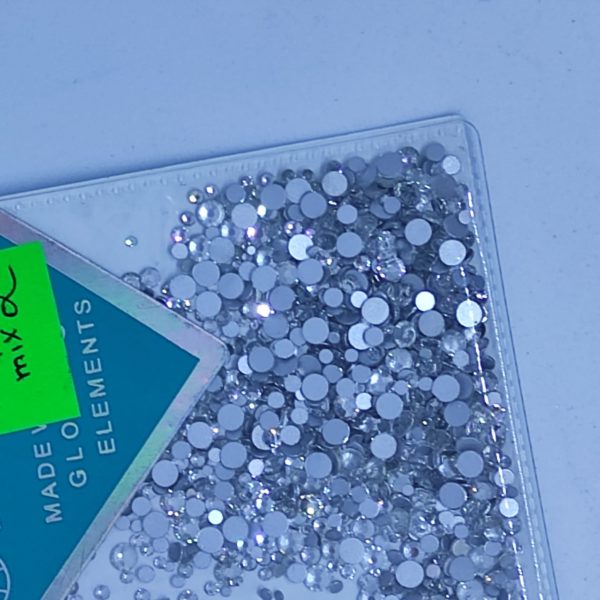 Swarovski stones SS 1440ps silver mix size - Image 2