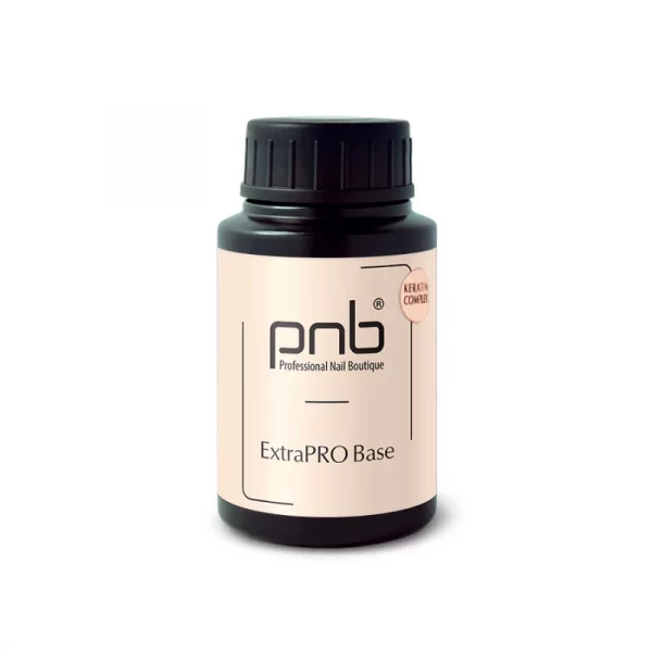PNB - Base for gel polish Extra Pro PNB 30 ml / UV / LED ExtraPro Base PNB - בסיס ראבר אקסטרה 30 מל