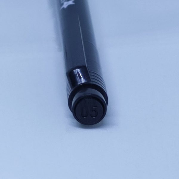 STARLET - pen for paint black size 0.5 mm - עט ציור - צבע שחור קוטר 0.5 ממ - Image 2