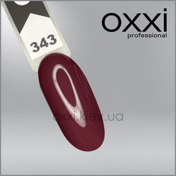 OXXI Гель-лак NO. 343, 10ml