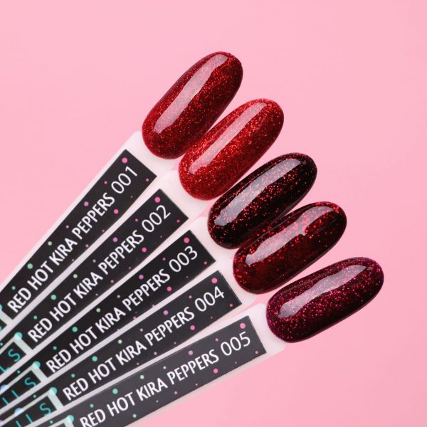 KIRA - red hot peppers 6 ml - no. 002.   - אדום פלפל חריף מס, 002 - Image 2