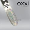 Гель-лак Rumba Oxxi 1, золотисто-салатовий мікс слюди на прозорій основі, 10мл