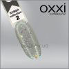 Гель-лак Rumba Oxxi 2 зелено-рожево-бірюзовий мікс слюди на прозорій основі, 10мл