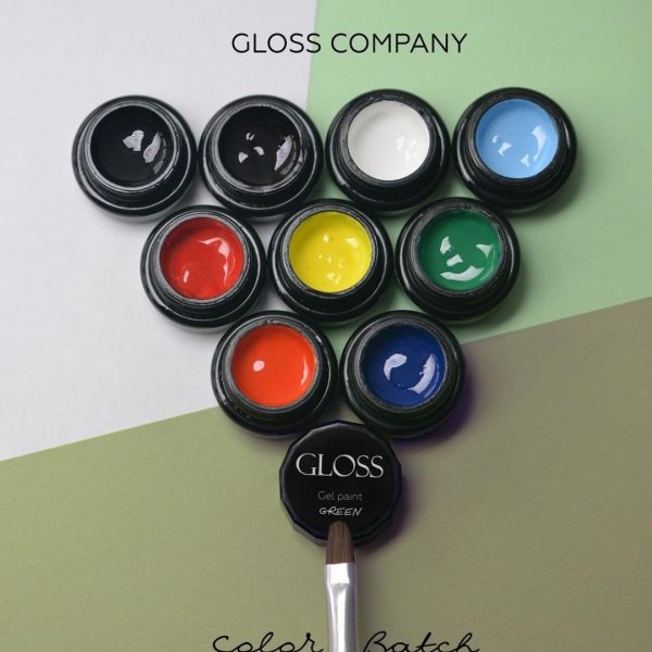 GLOSS - Gel paint GLOSS Purple 3g - ג'ל ציור סגול - Image 2