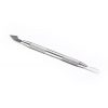 OLTON - Manicure shovel (pusher + hatchet) Olton - דוחף עור עם סכין