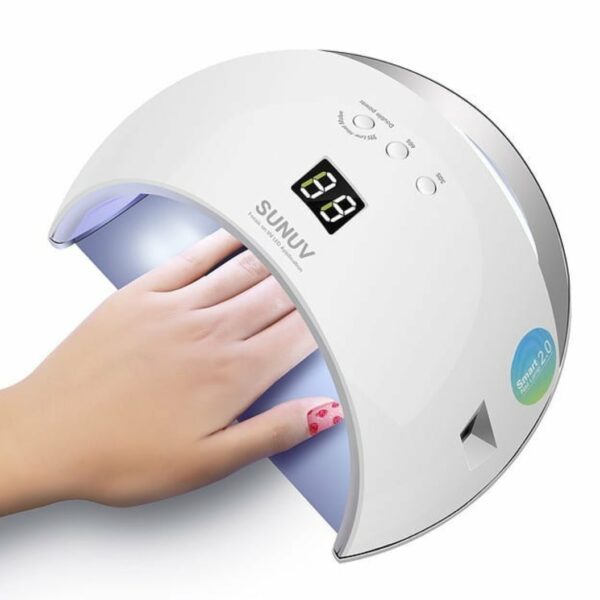 SUNUV SUN6 48w Smart UV LED Nail Lamp (Original)- מכונת ייבוש סאן 6 - Image 2