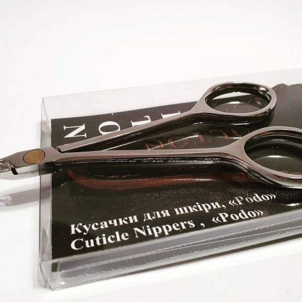 OLTON - cuticle neppers  "PODO"  10mm  -   צבתית מספריים לעור 10ממ - Image 4