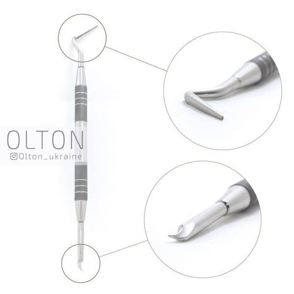 OLTON - Pedicure shovel (rasp - claw)  - עט פדיקור (פטל - טופר) אולטון - Image 2
