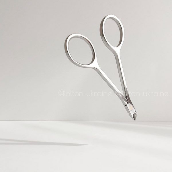 OLTON - cuticle neppers  "PODO"  10mm  -   צבתית מספריים לעור 10ממ